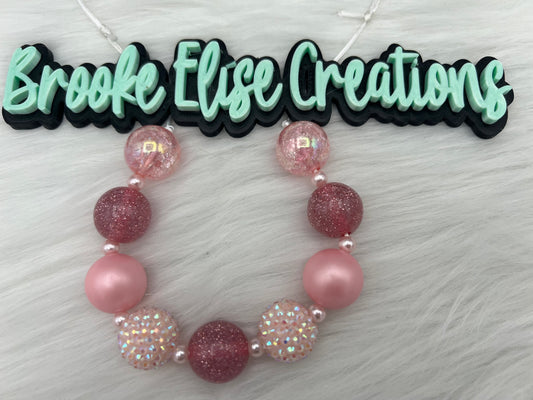 Light pink necklace