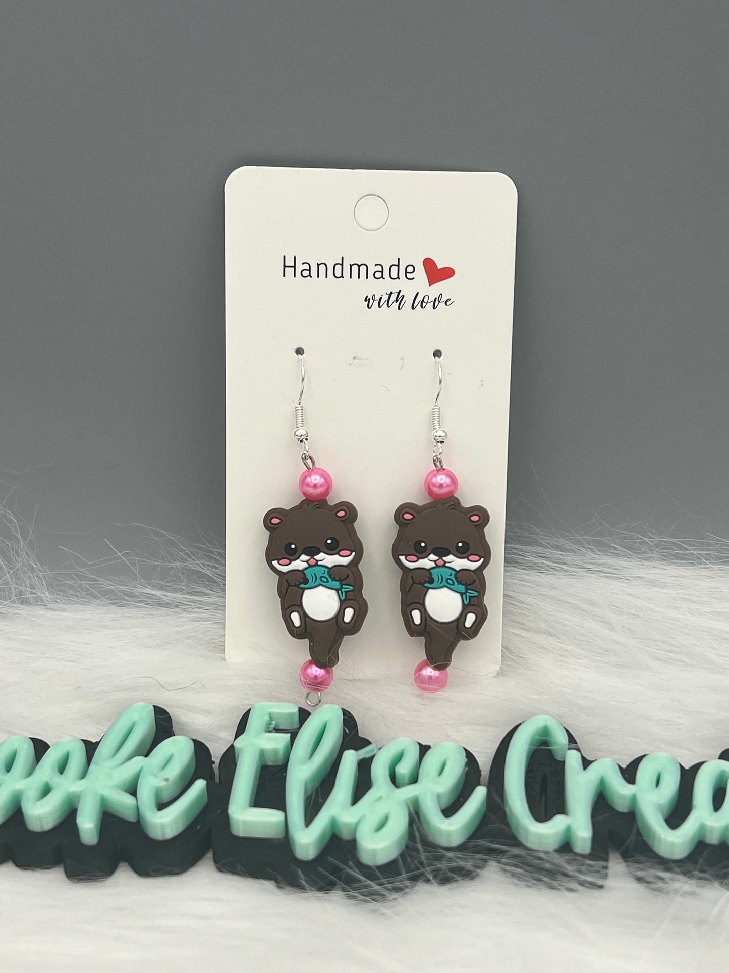 Sea Otter earrings